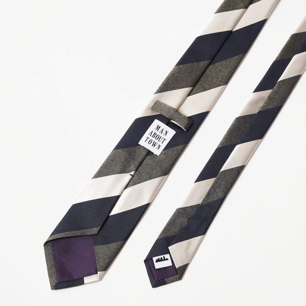KYOTO SILK STRIPE TIE P