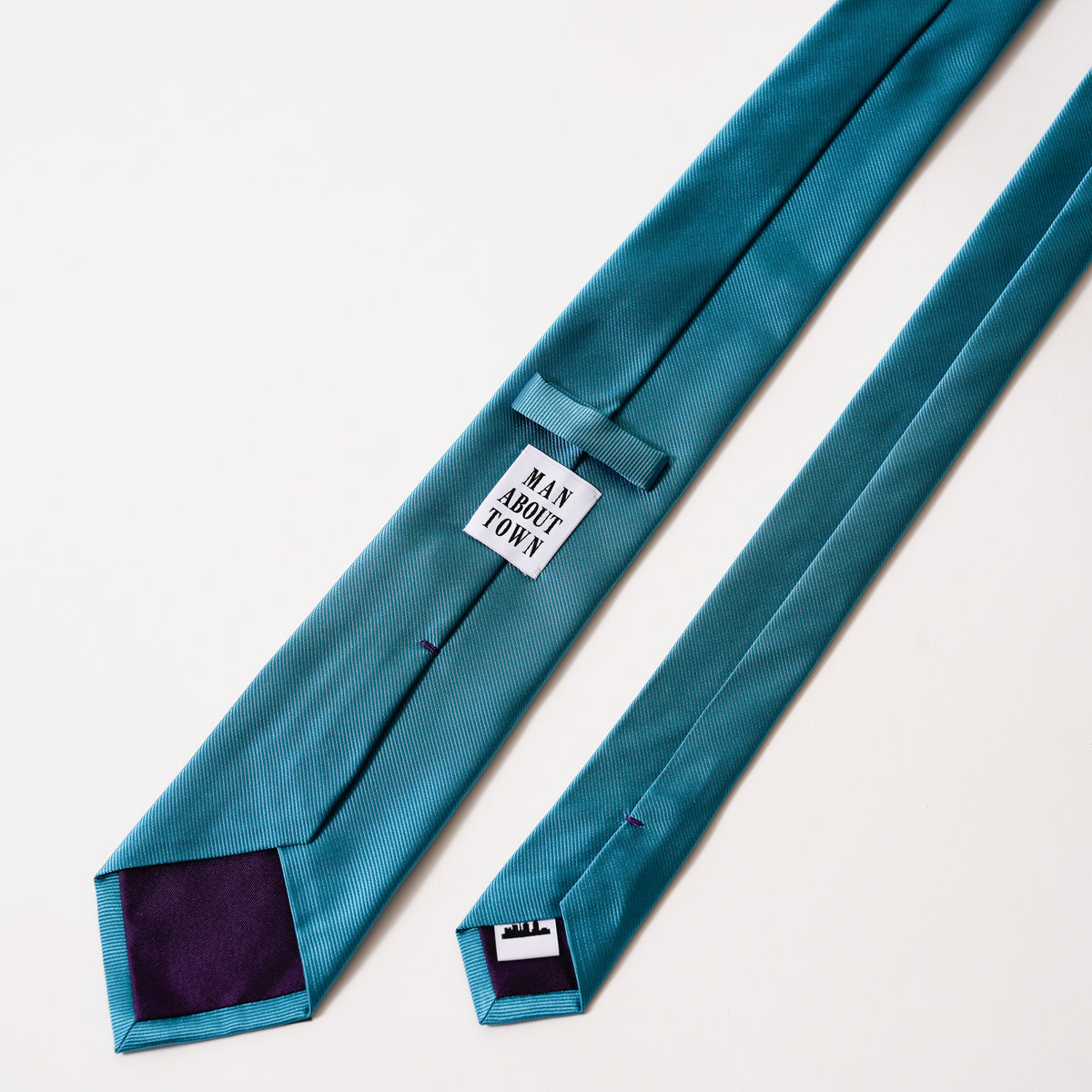 KYOTO SILK REP SOLID TIE (25awresd-blue2) – MANABOUTTOWN(マン