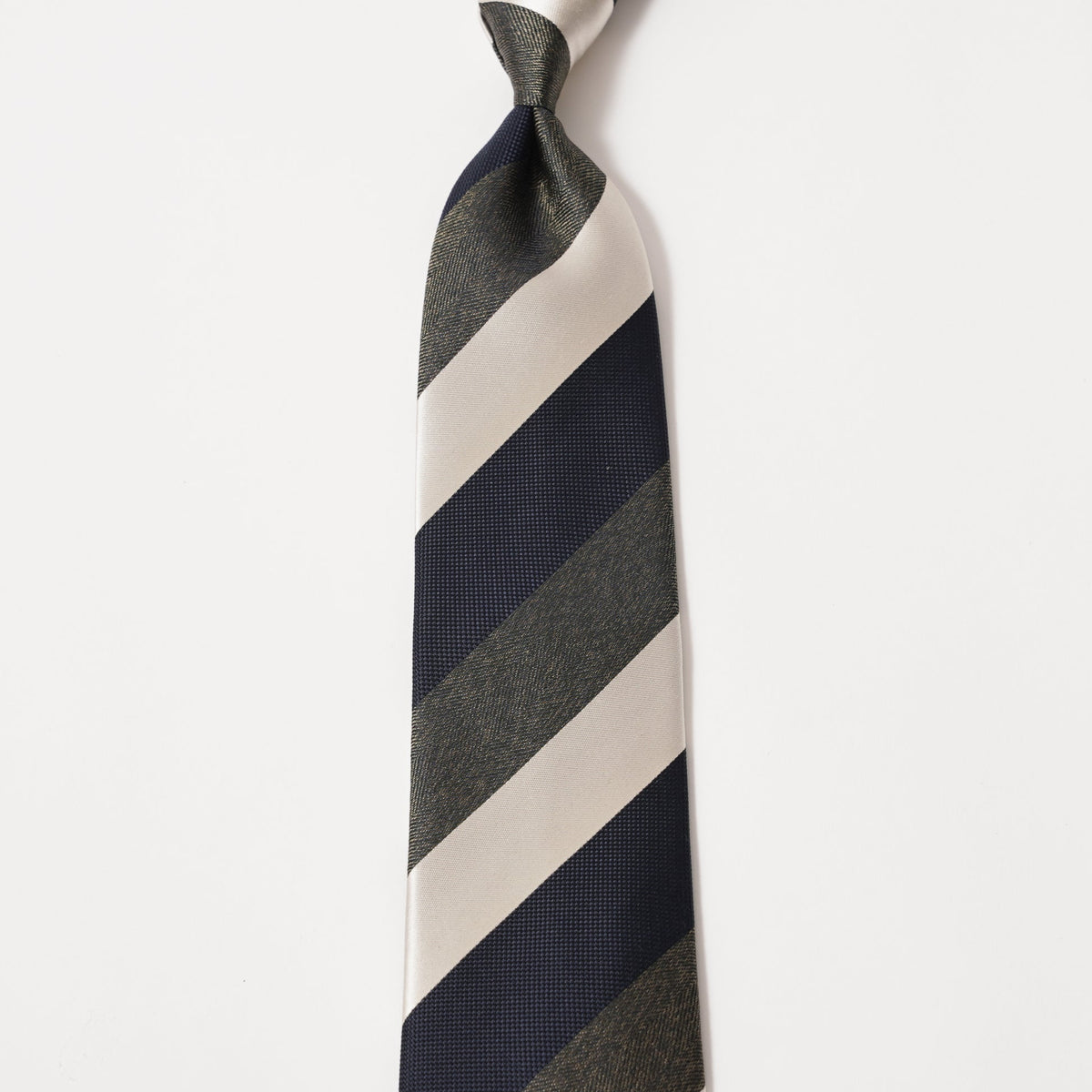 Stripe Silk Narrow Tie(BLACK) ネクタイ