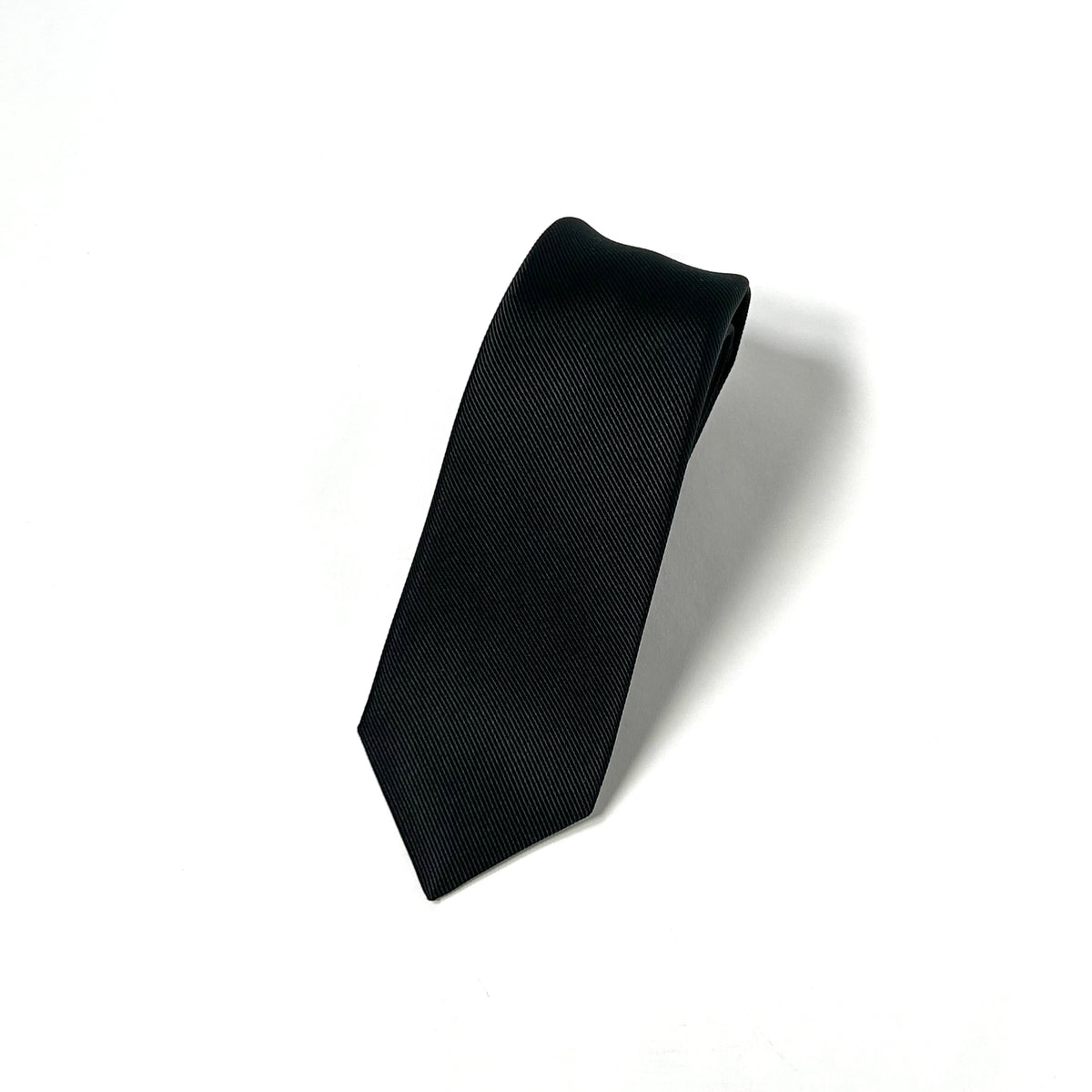 KYOTO SILK REP NARROW SOLID TIE