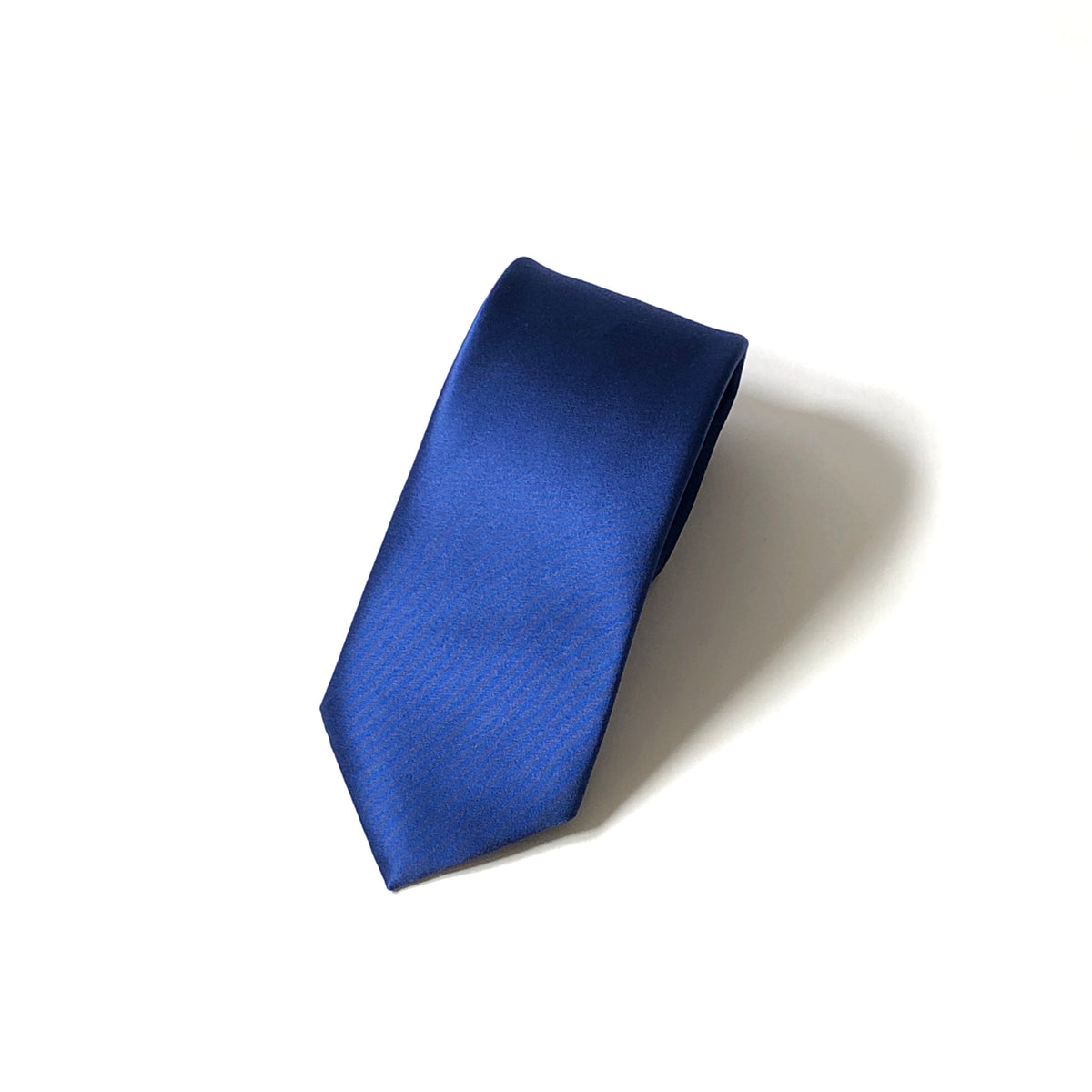 KYOTO SILK SATIN SOLID TIE blue – MANABOUTTOWN(マンアバウトタウン)