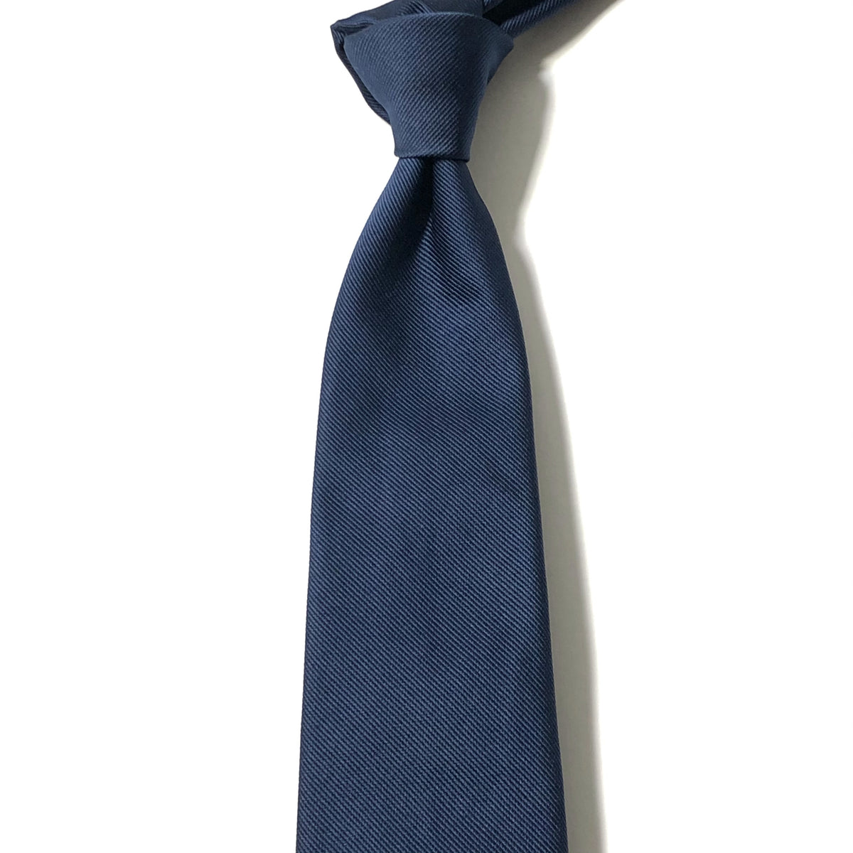 KYOTO WASHABLE SOLID TIE A navy – MANABOUTTOWN(マンアバウトタウン)
