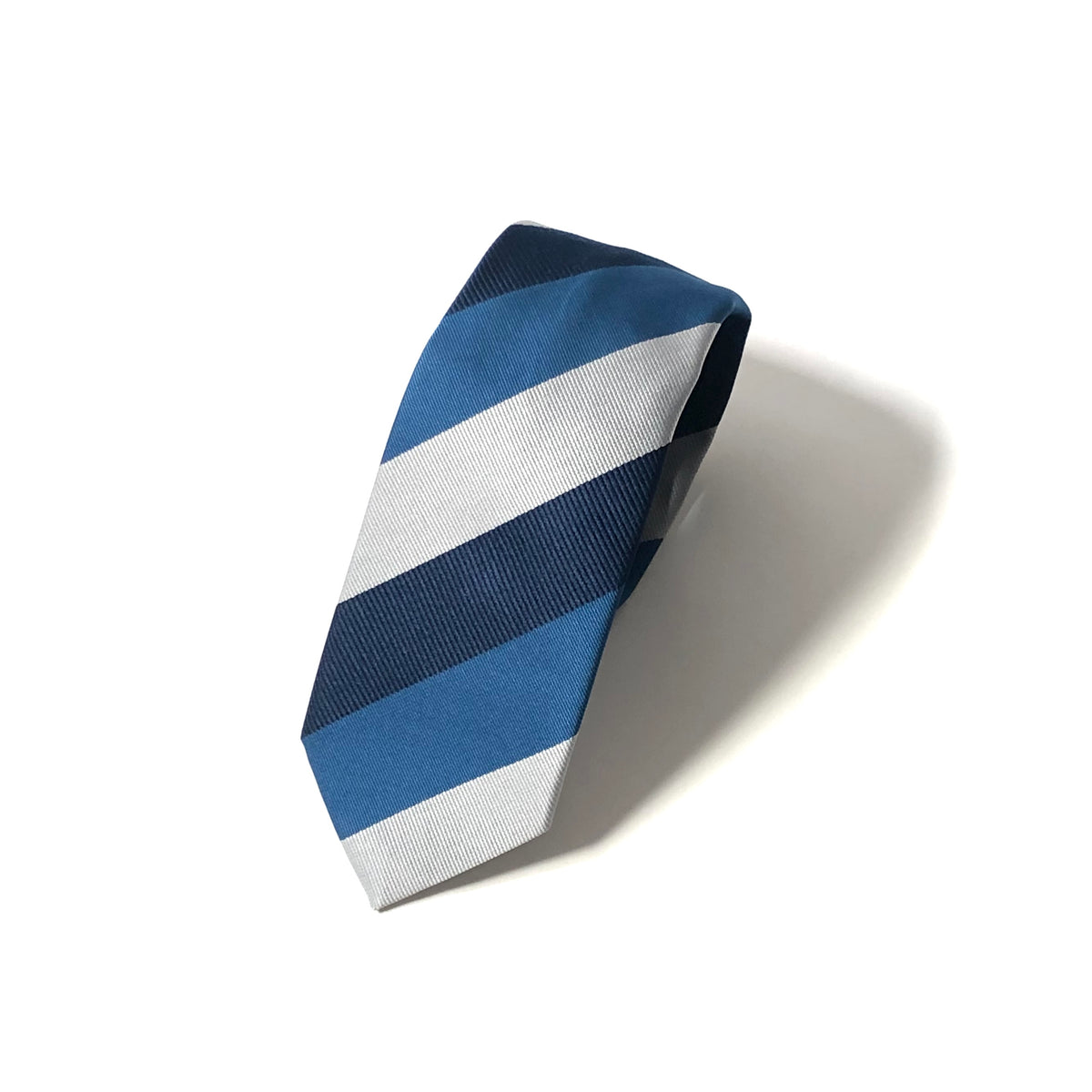 KYOTO WASHABLE STRIPE TIE D blue – MANABOUTTOWN(マンアバウトタウン)
