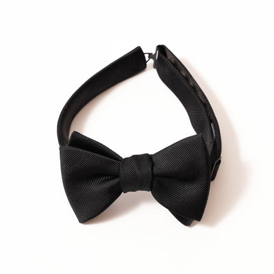 KYOTO SILK REP SOLID BOWTIE