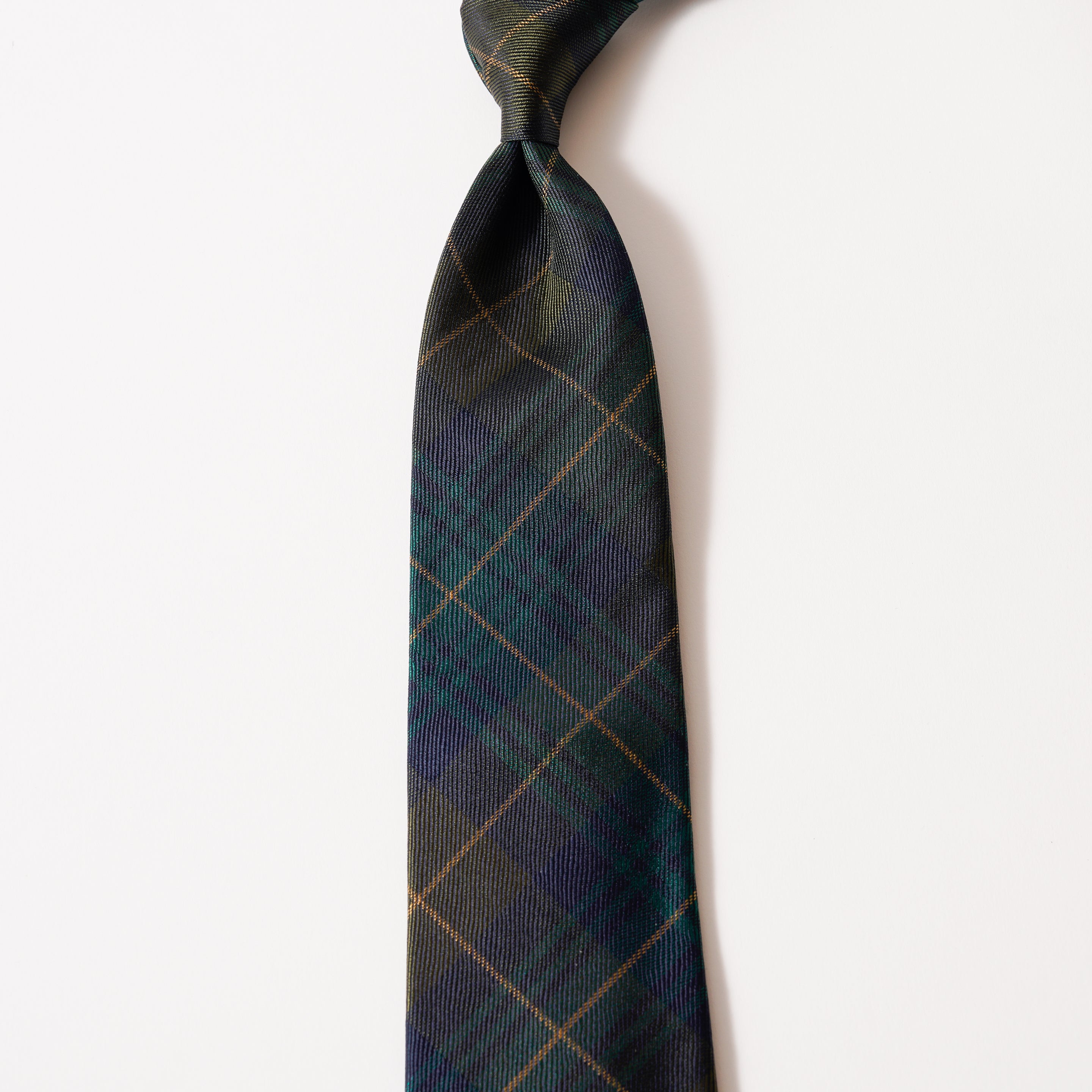 KYOTO SILK TARTAN CHECK TIE