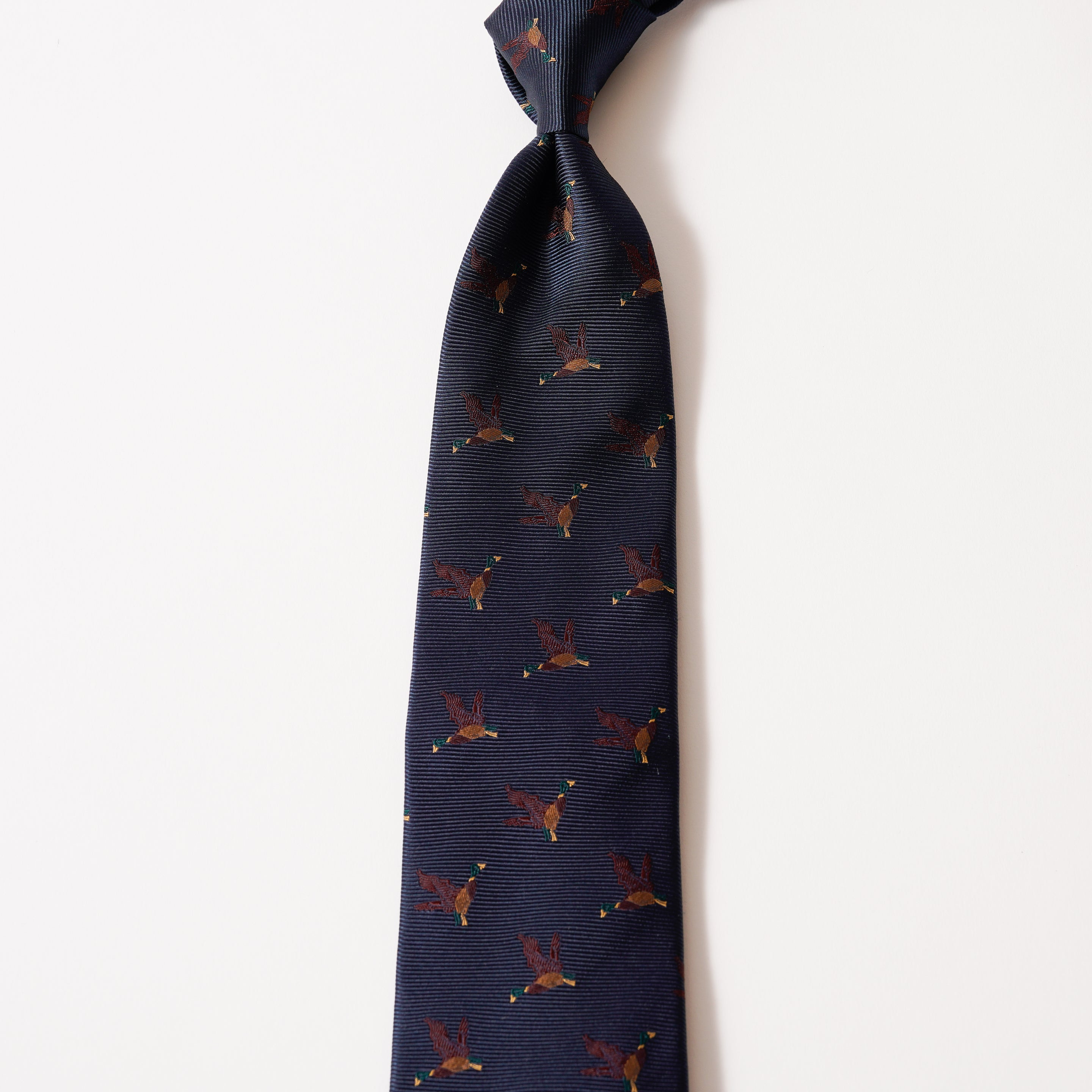 KYOTO SILK DUCK HUNTING TIE