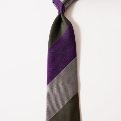 KYOTO SILK STRIPE TIE Gg