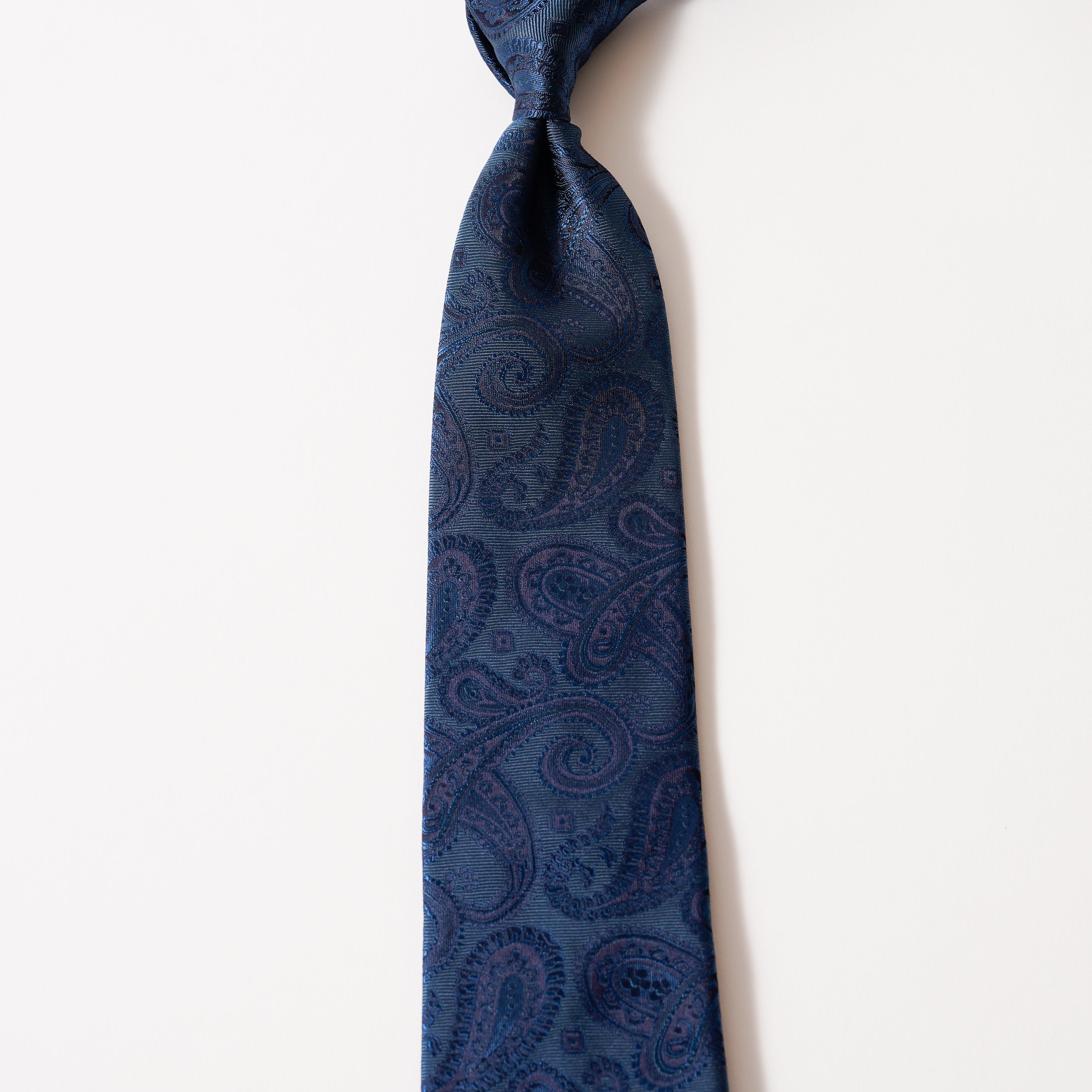 KYOTO SILK SHADOW PAISLEY TIE