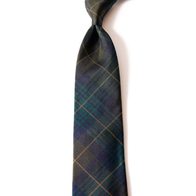 KYOTO SILK TARTAN CHECK TIE