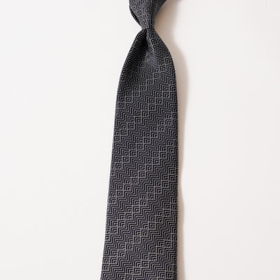 KYOTO SILK MODERN GEOMETRIC TIE