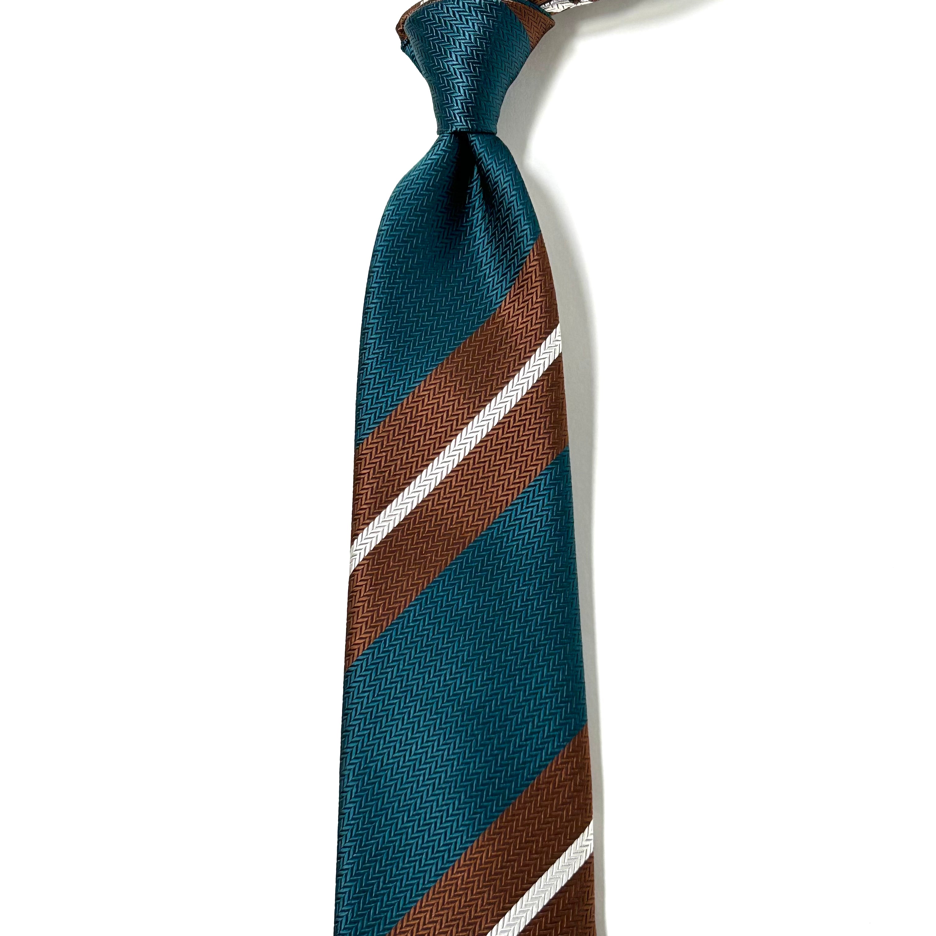 KYOTO SILK STRIPE TIE Y