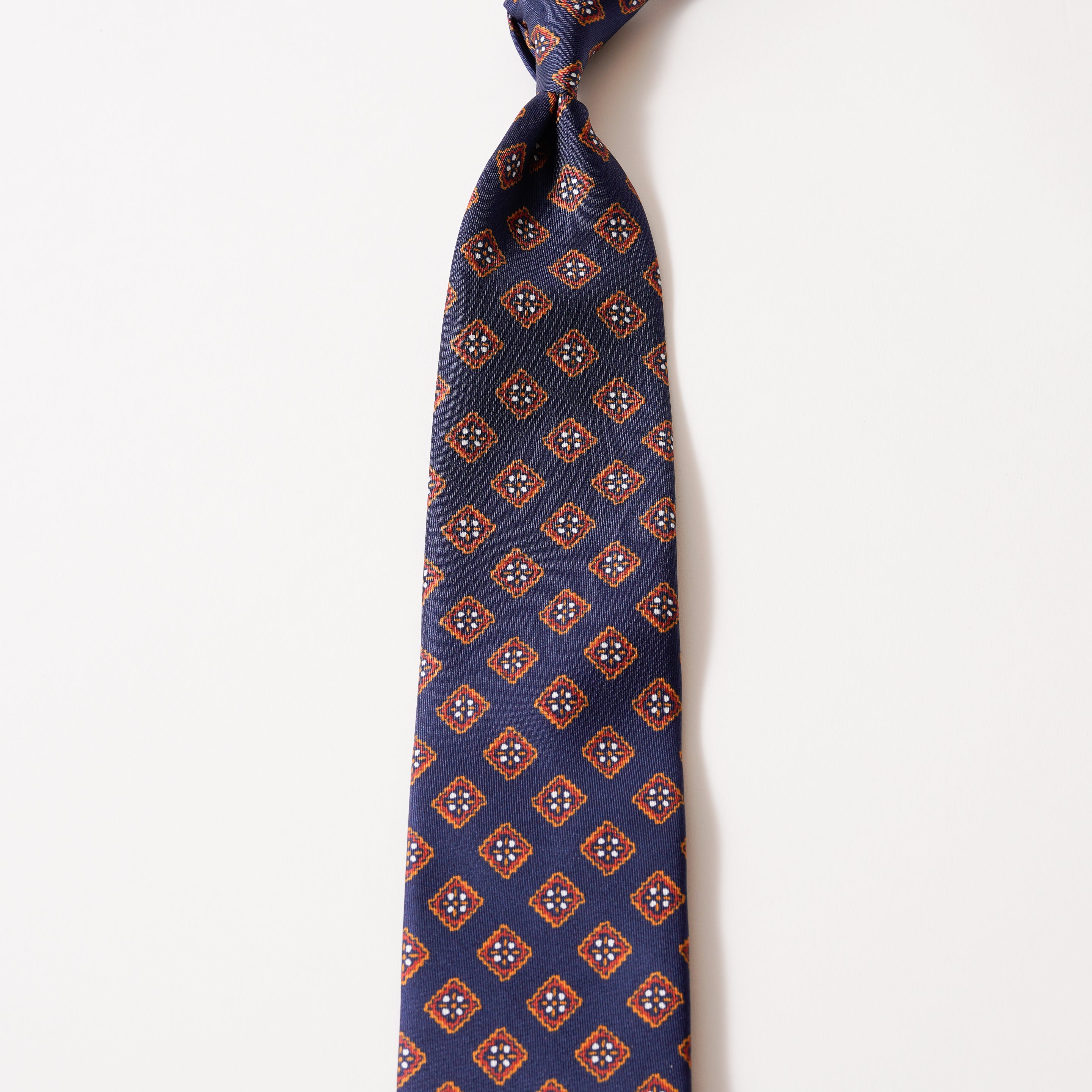 ITALY SILK PRINT KOMON TIE W