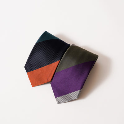 KYOTO SILK STRIPE TIE Gg