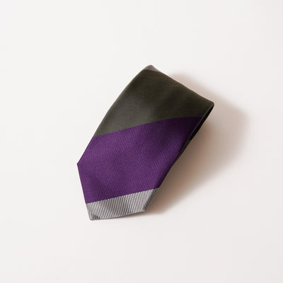 KYOTO SILK STRIPE TIE Gg