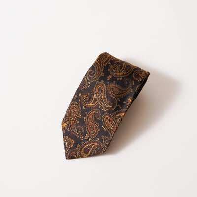 KYOTO SILK PAISLEY TIE F