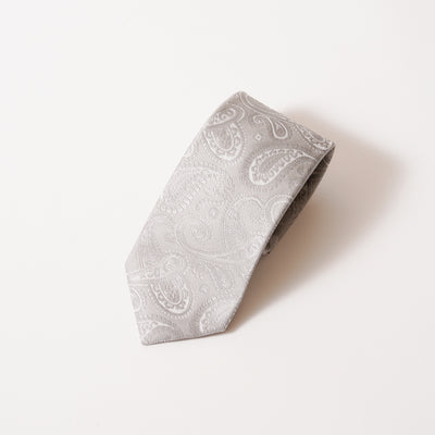 KYOTO SILK SHADOW PAISLEY TIE