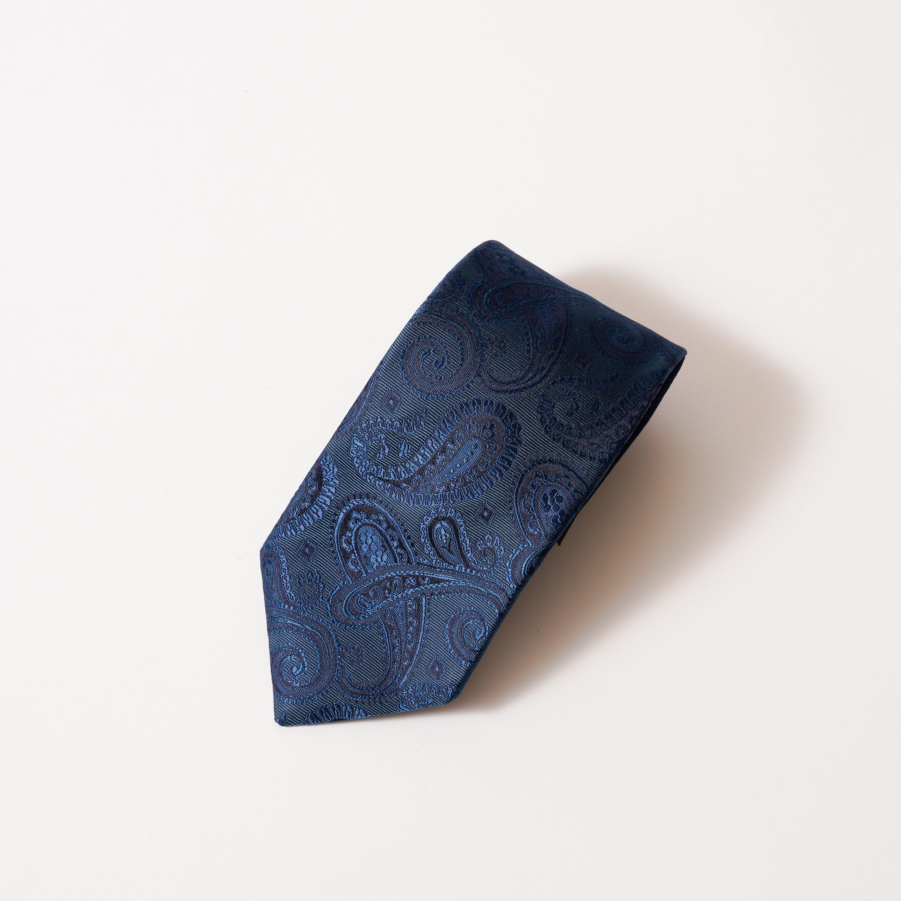 KYOTO SILK SHADOW PAISLEY TIE