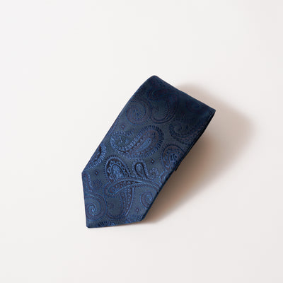 KYOTO SILK SHADOW PAISLEY TIE
