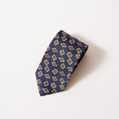 ITALY SILK PRINT KOMON TIE V