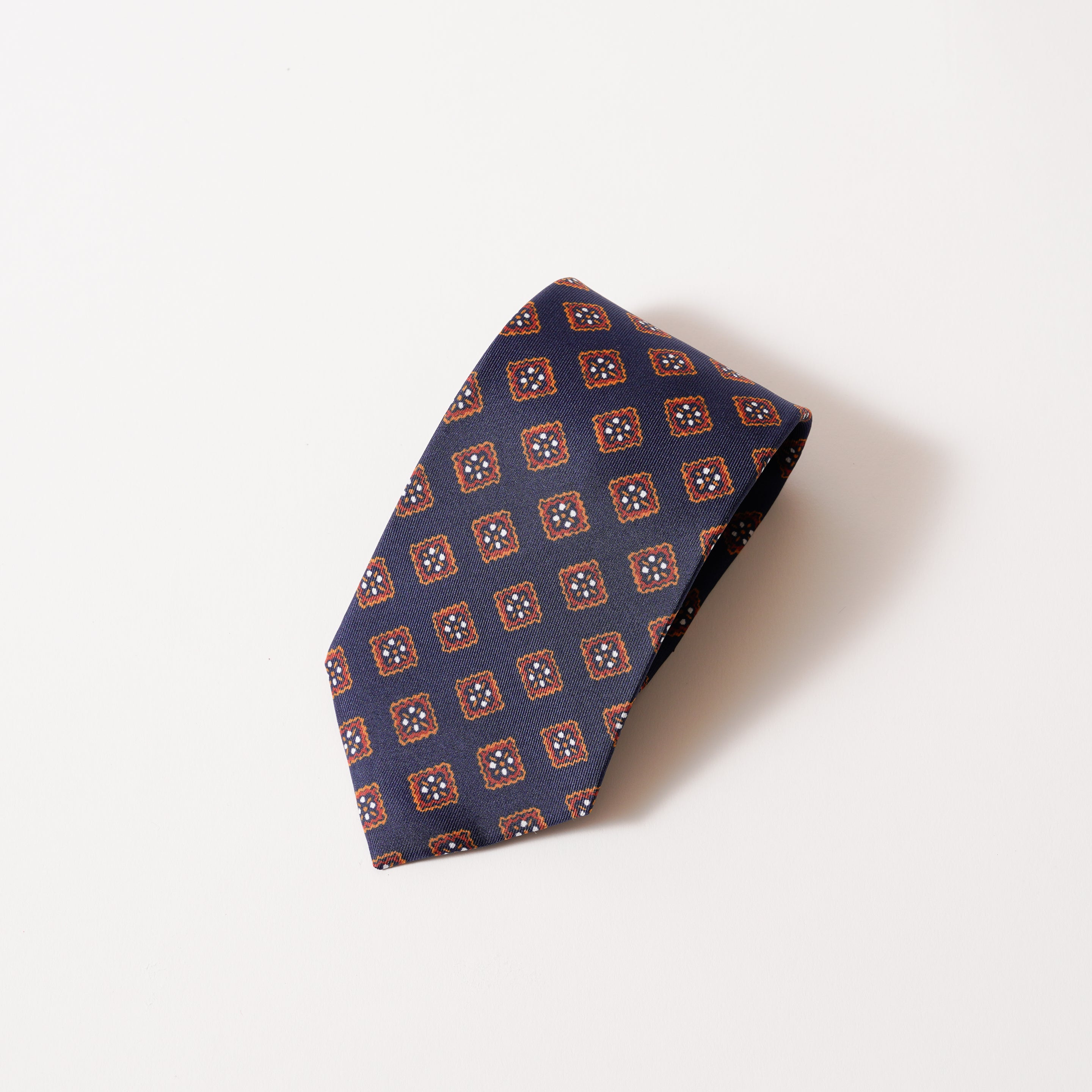 ITALY SILK PRINT KOMON TIE W