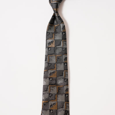 KYOTO NISHIJIN HAND-ROLLED CHECK TIE