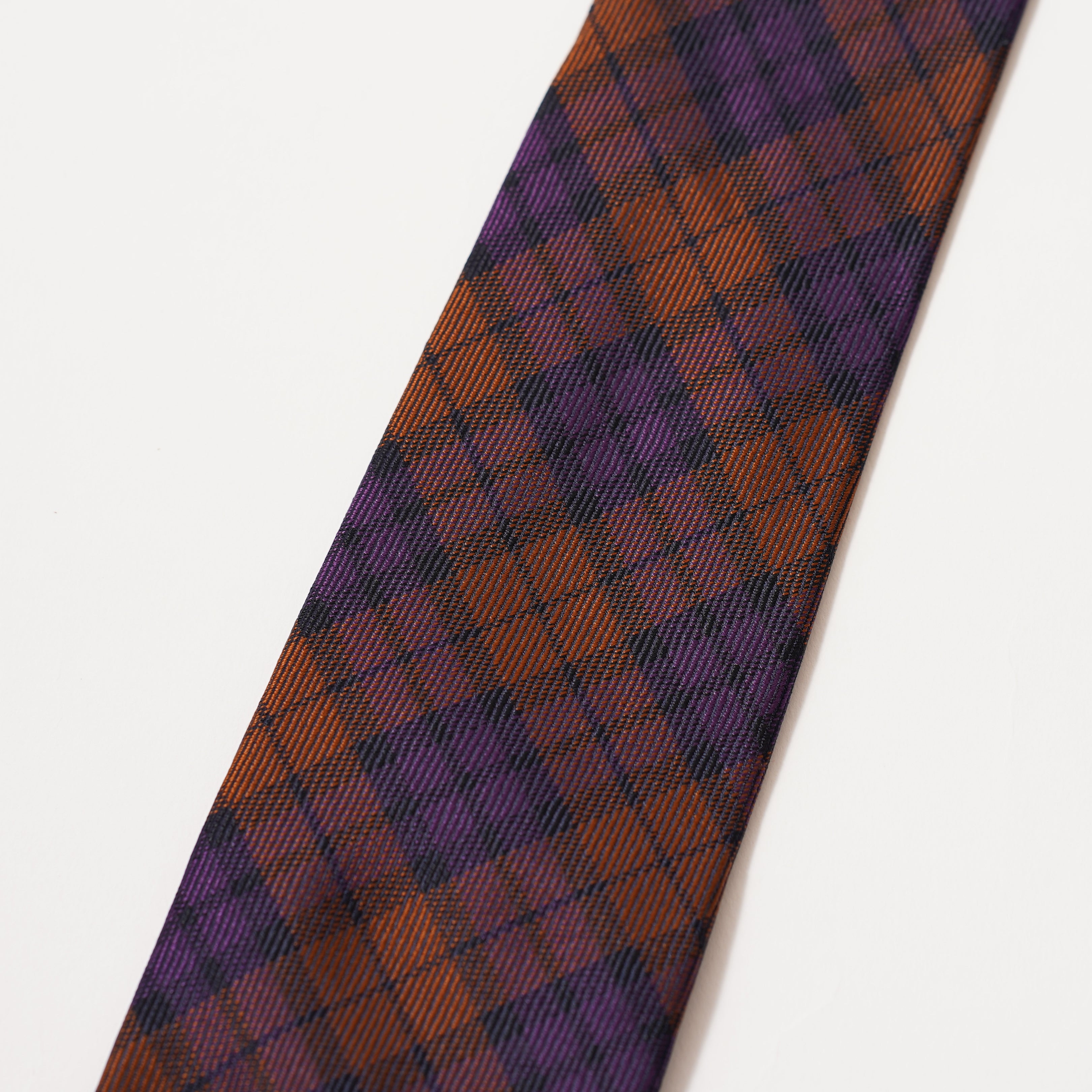 KYOTO SILK TARTAN CHECK TIE