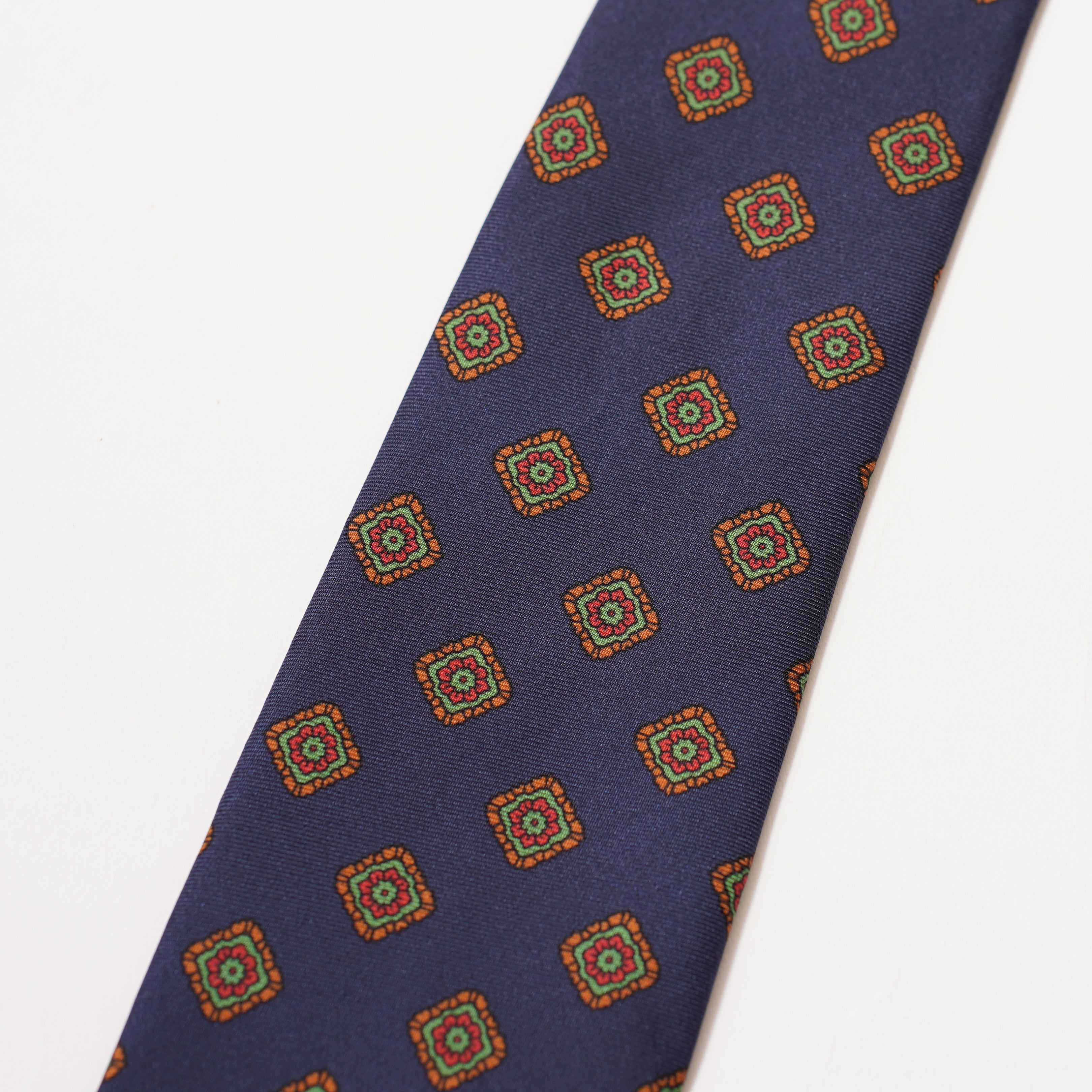 ITALY SILK PRINT KOMON TIE O