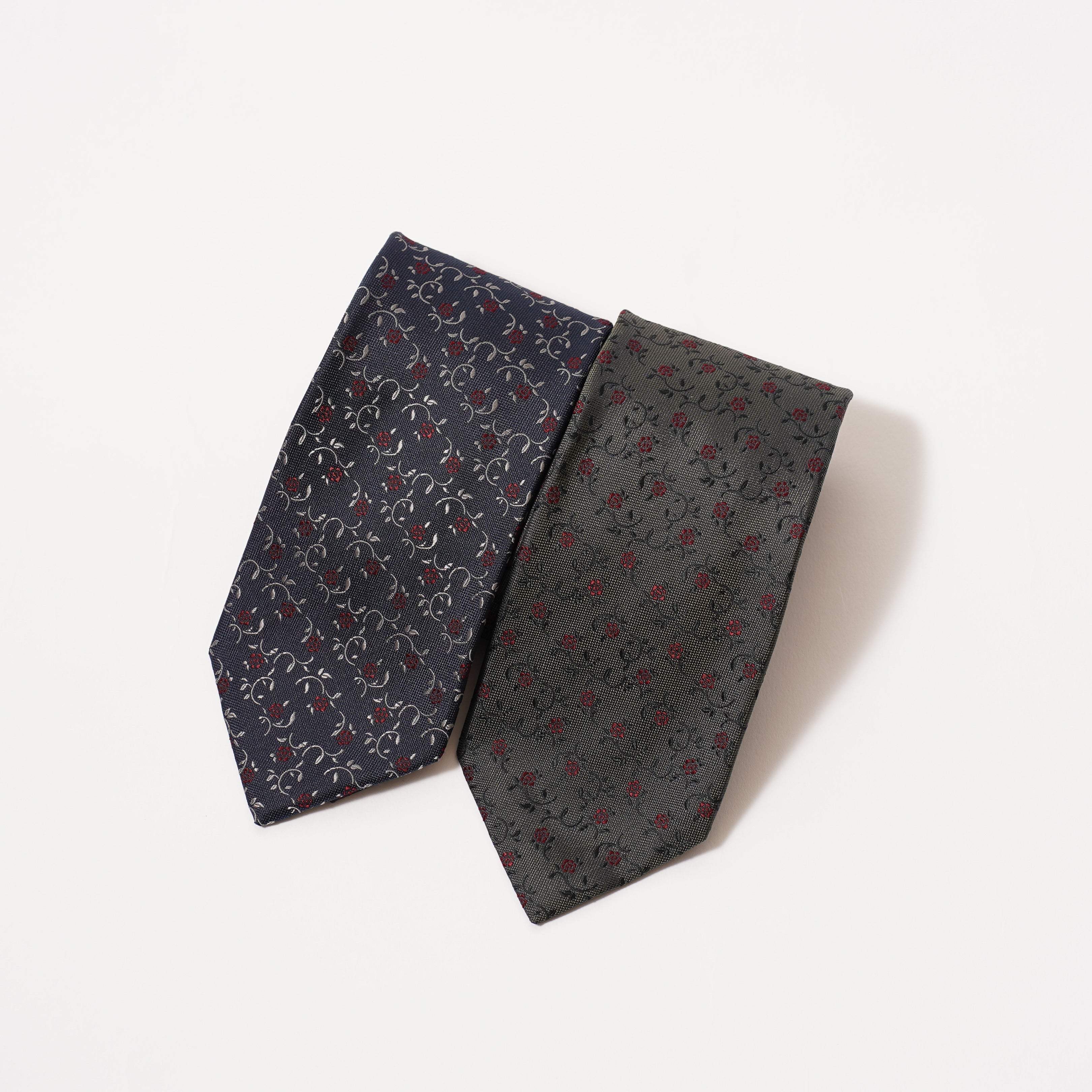 KYOTO SILK ROSE MOTIF TIE