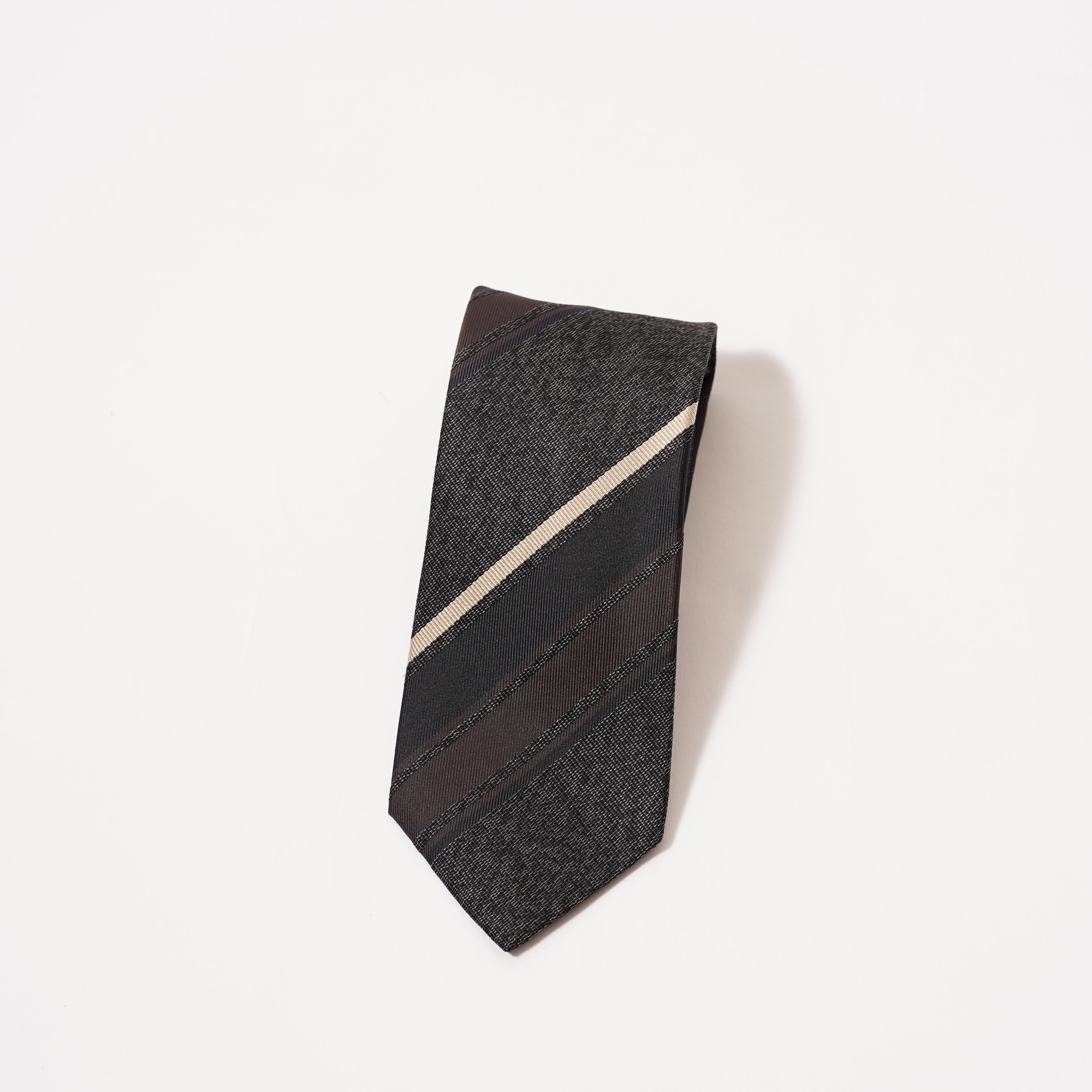 KYOTO SILK STRIPE TIE Bb