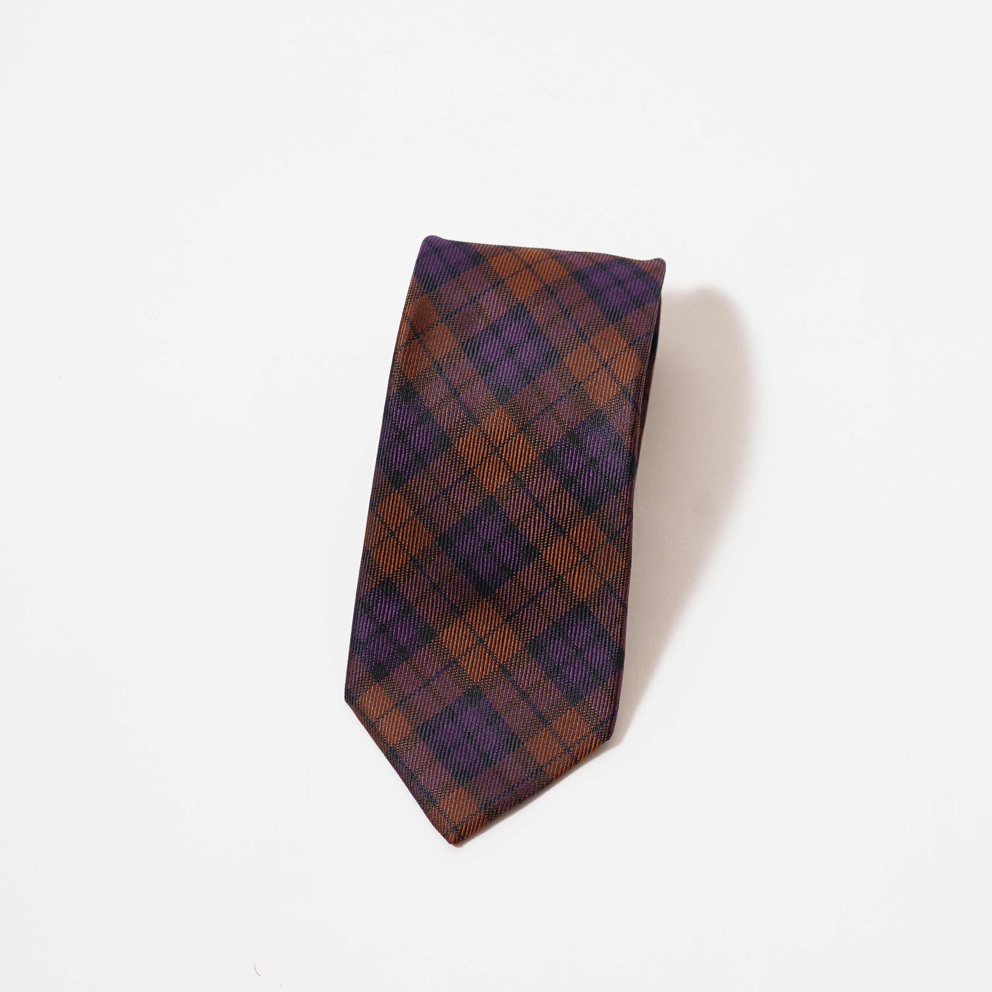 KYOTO SILK TARTAN CHECK TIE