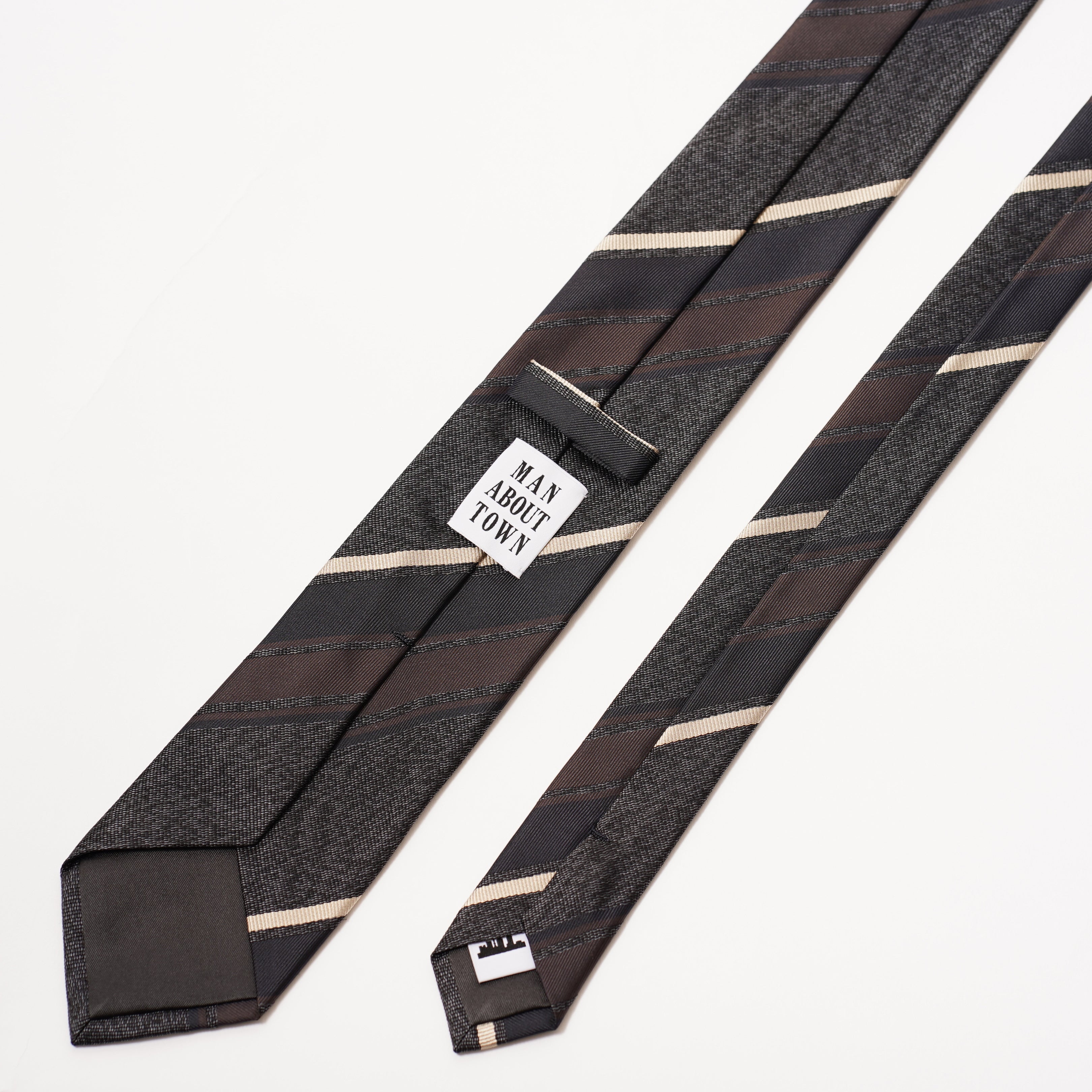 KYOTO SILK STRIPE TIE Bb