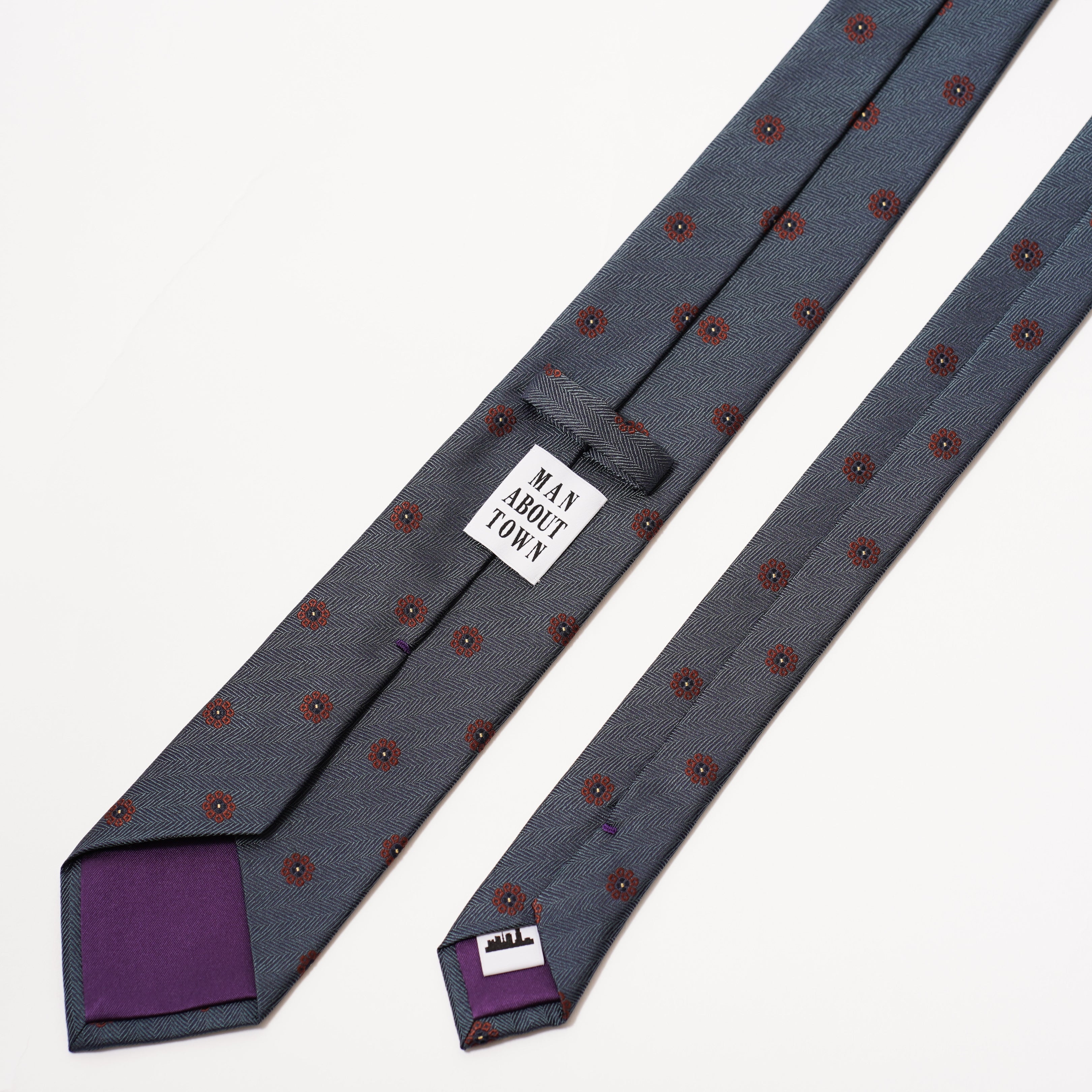 KYOTO SILK KOMON TIE Y