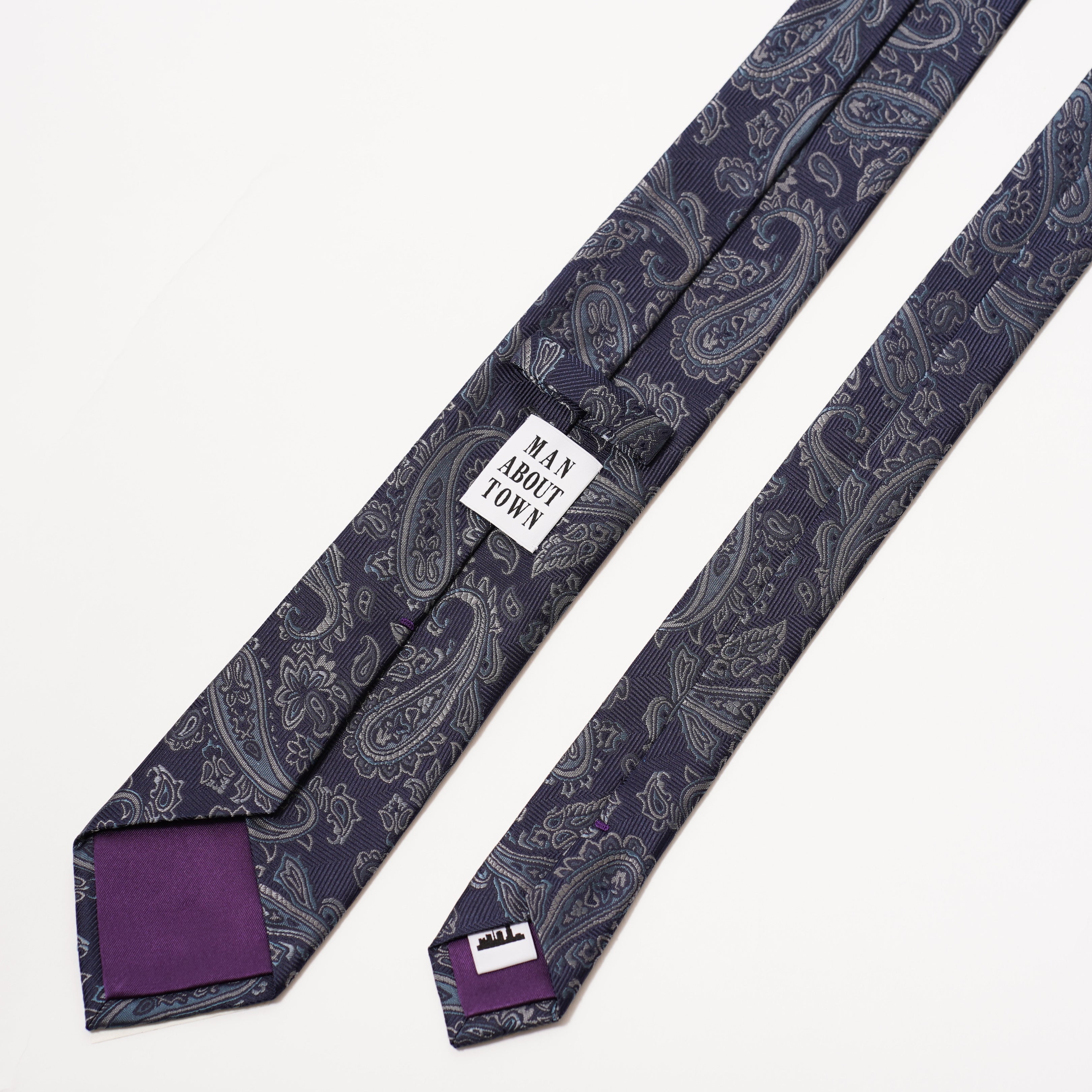 KYOTO SILK PAISLEY TIE E