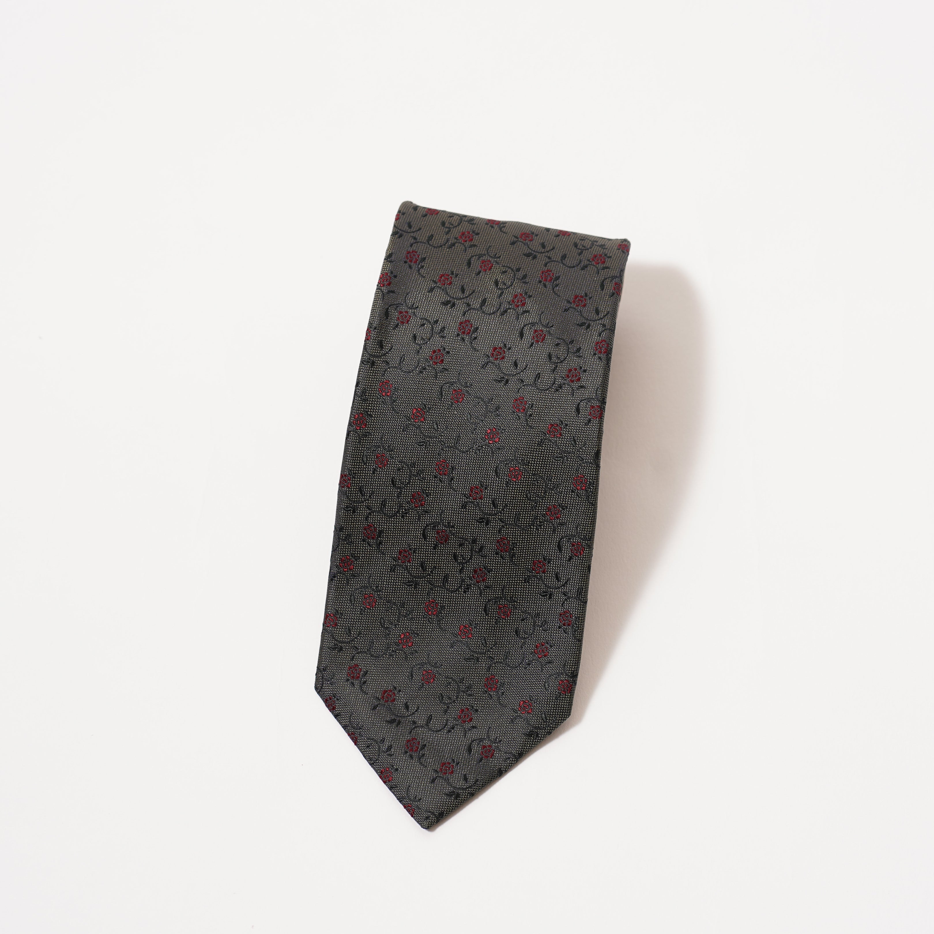 KYOTO SILK ROSE MOTIF TIE