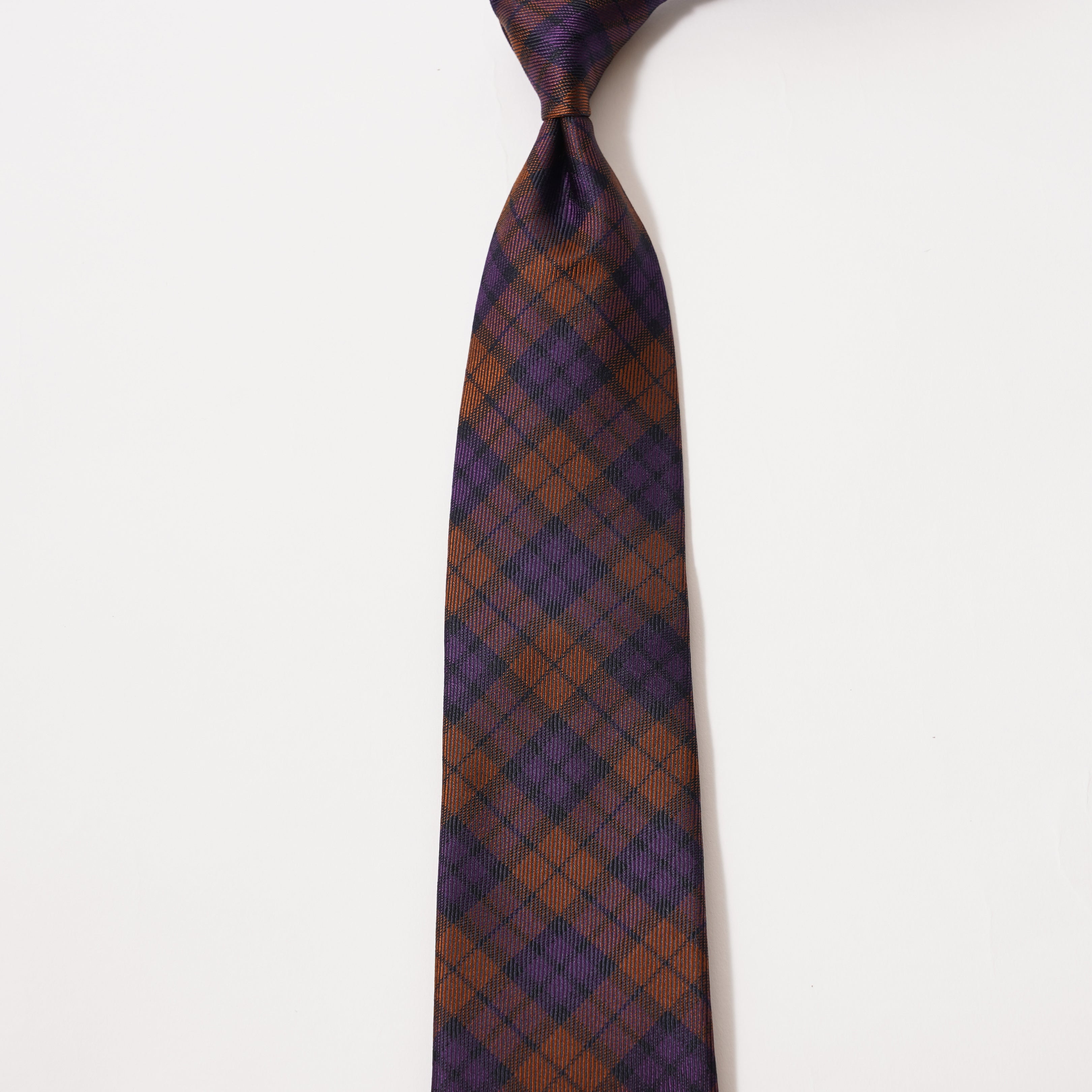 KYOTO SILK TARTAN CHECK TIE