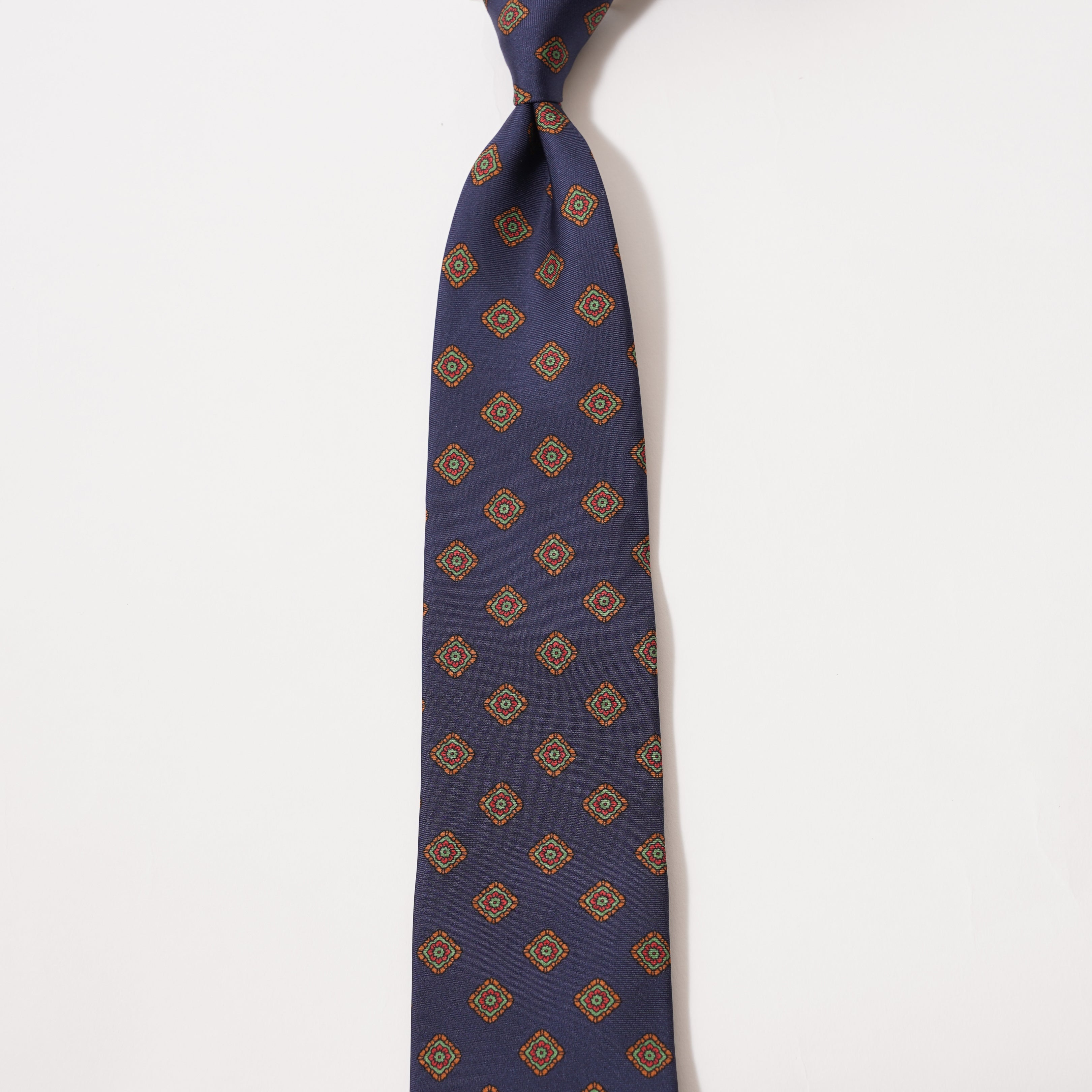 ITALY SILK PRINT KOMON TIE O