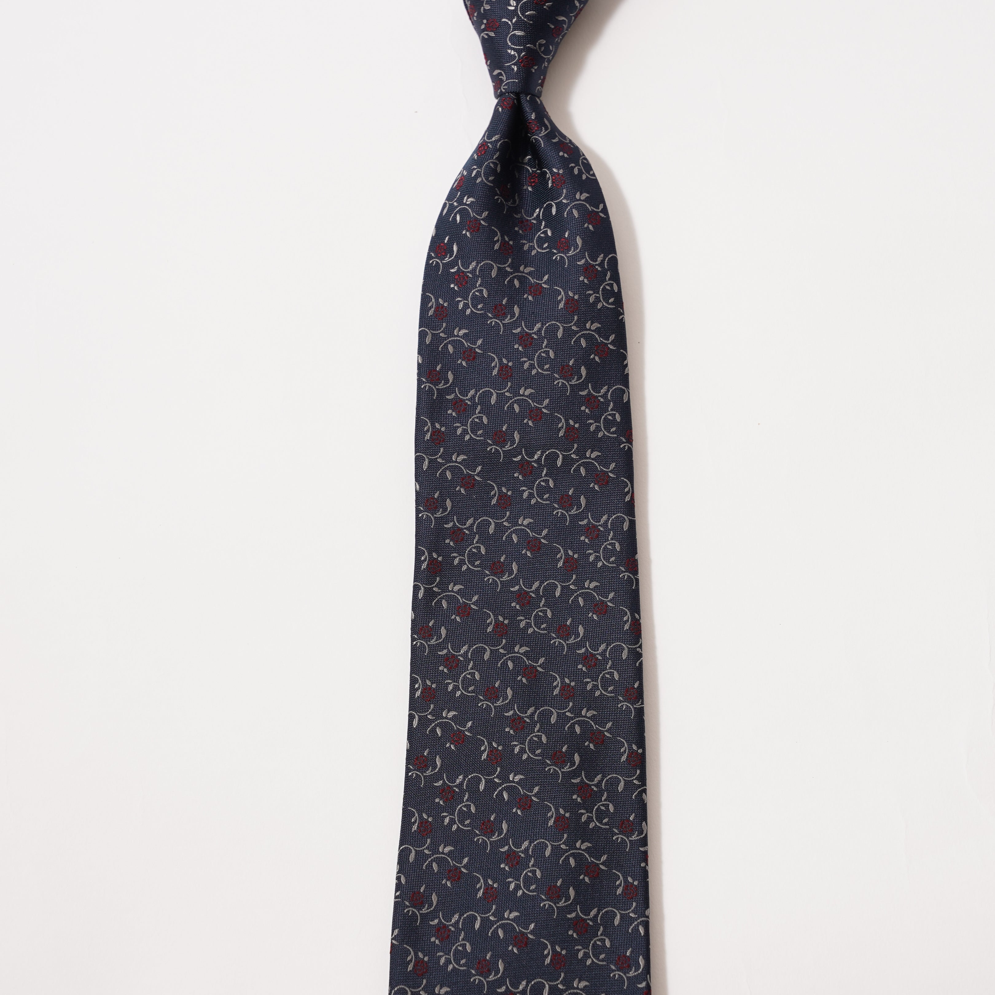 KYOTO SILK ROSE MOTIF TIE