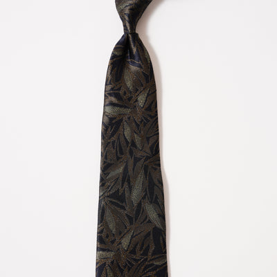 KYOTO NISHIJIN HAND-ROLLED BOTANICAL TIE