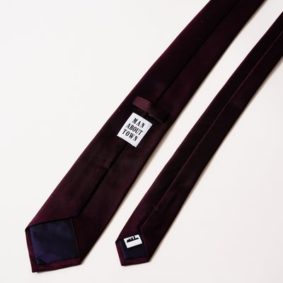 KYOTO SILK REP SOLID TIE