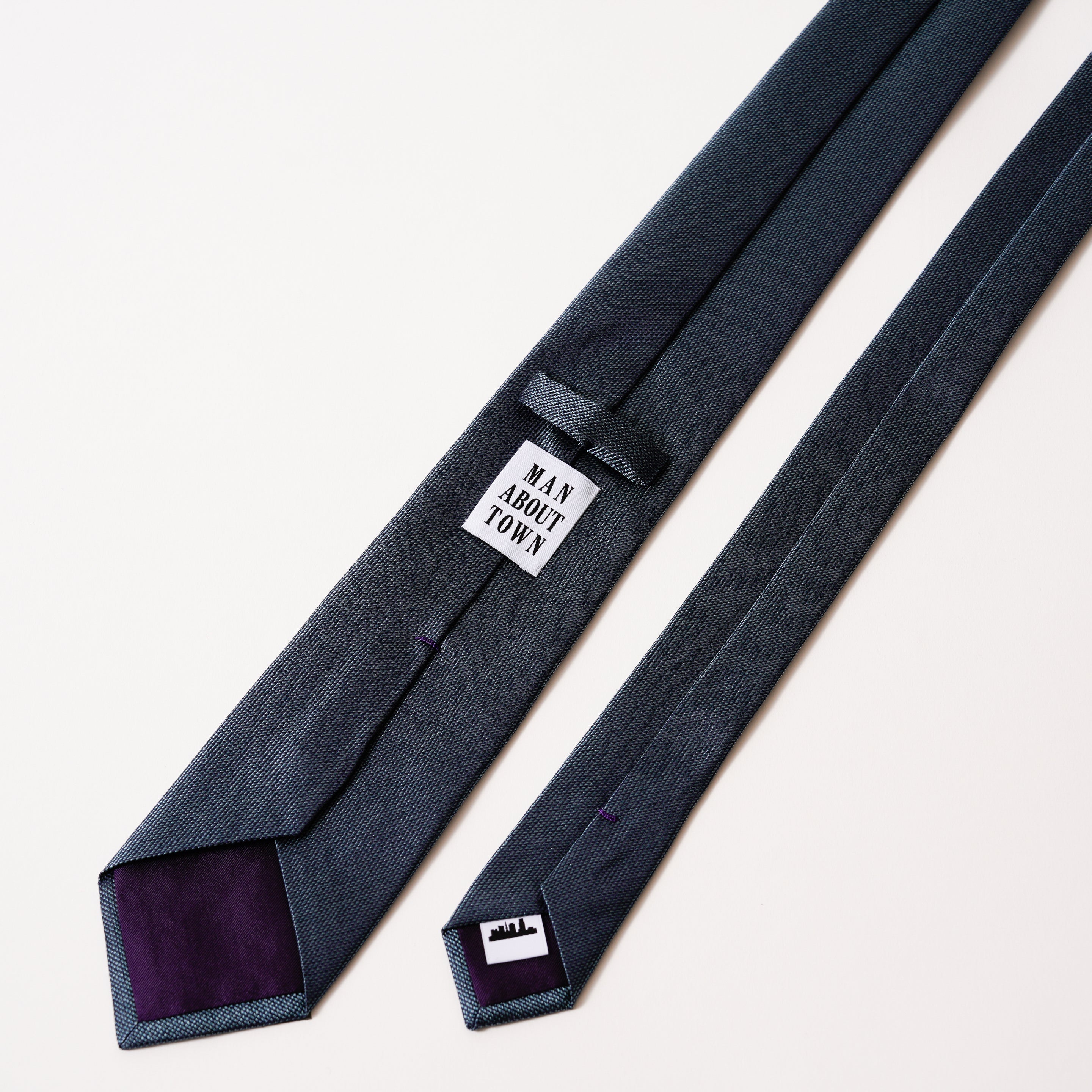 KYOTO SILK MELANGE SOLID TIE