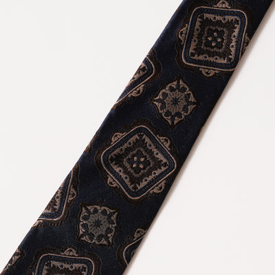 KYOTO NISHIJIN HAND-ROLLED MEDALLION TIE