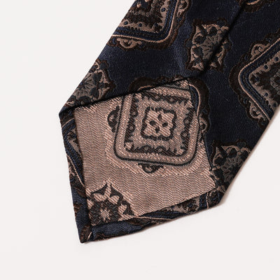 KYOTO NISHIJIN HAND-ROLLED MEDALLION TIE