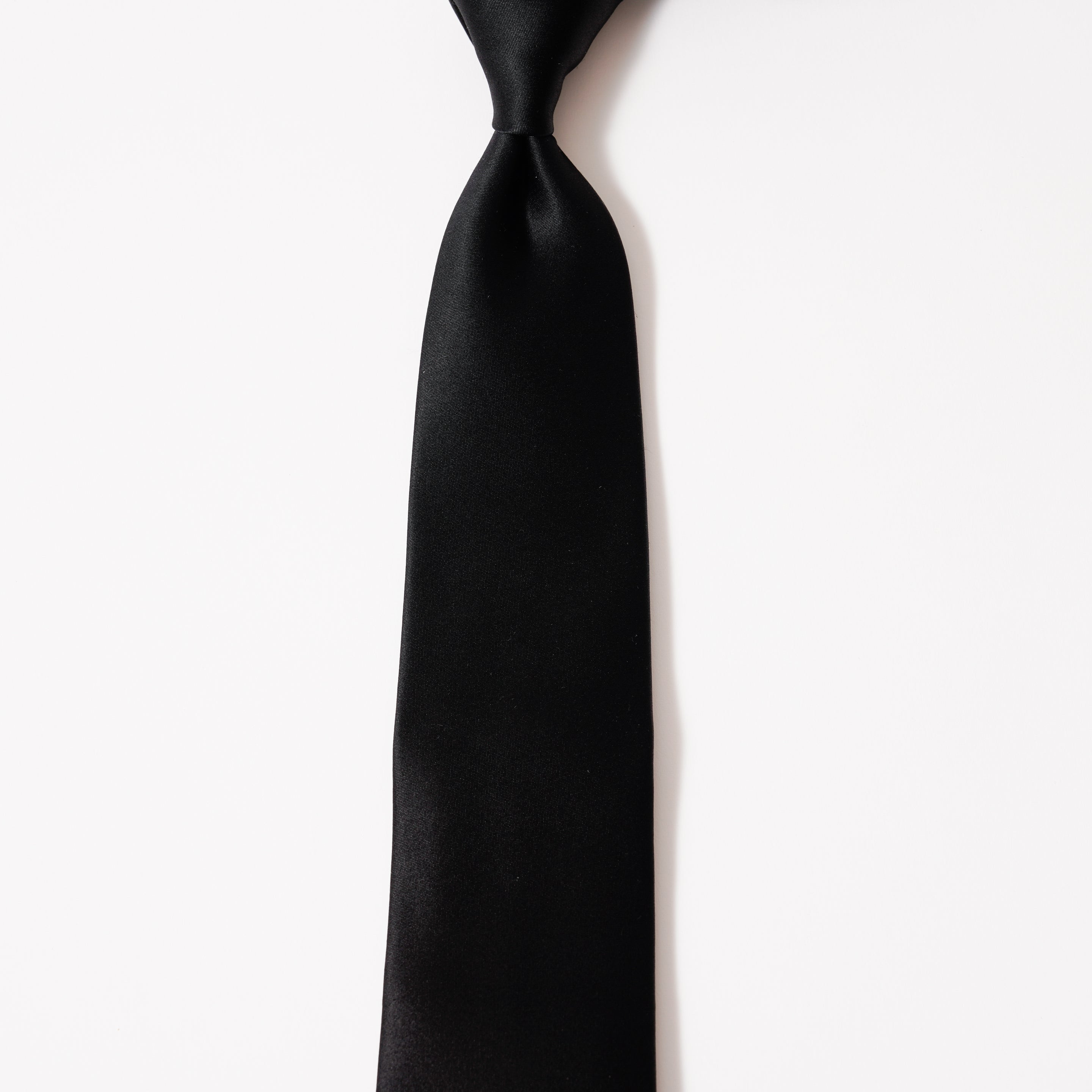 KYOTO SILK SATIN SOLID TIE