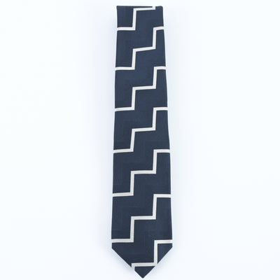 KYOTO SILK CHEVRON STRIPE TIE
