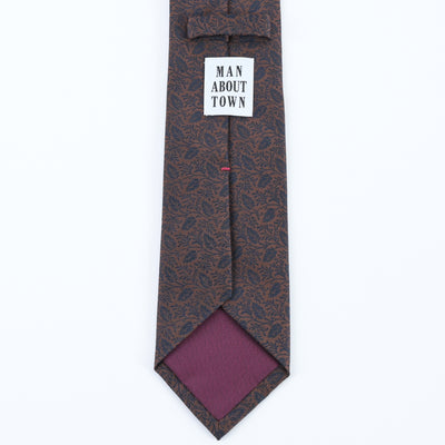 KYOTO SILK BOTANICAL LEAF TIE