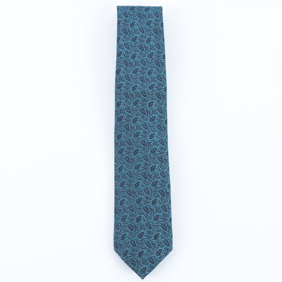KYOTO SILK BOTANICAL LEAF TIE