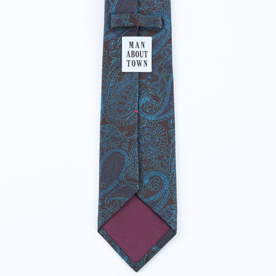 KYOTO SILK PAISLEY TIE G