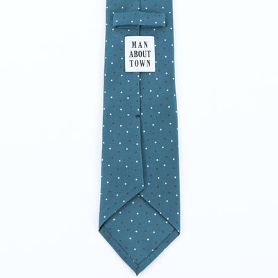 ITALY SILK PRINT DOT TIE B