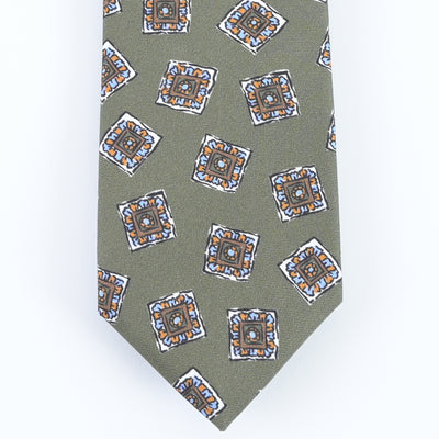 ITALY SILK PRINT KOMON TIE S