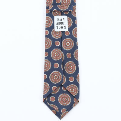 ITALY SILK PRINT KOMON TIE T